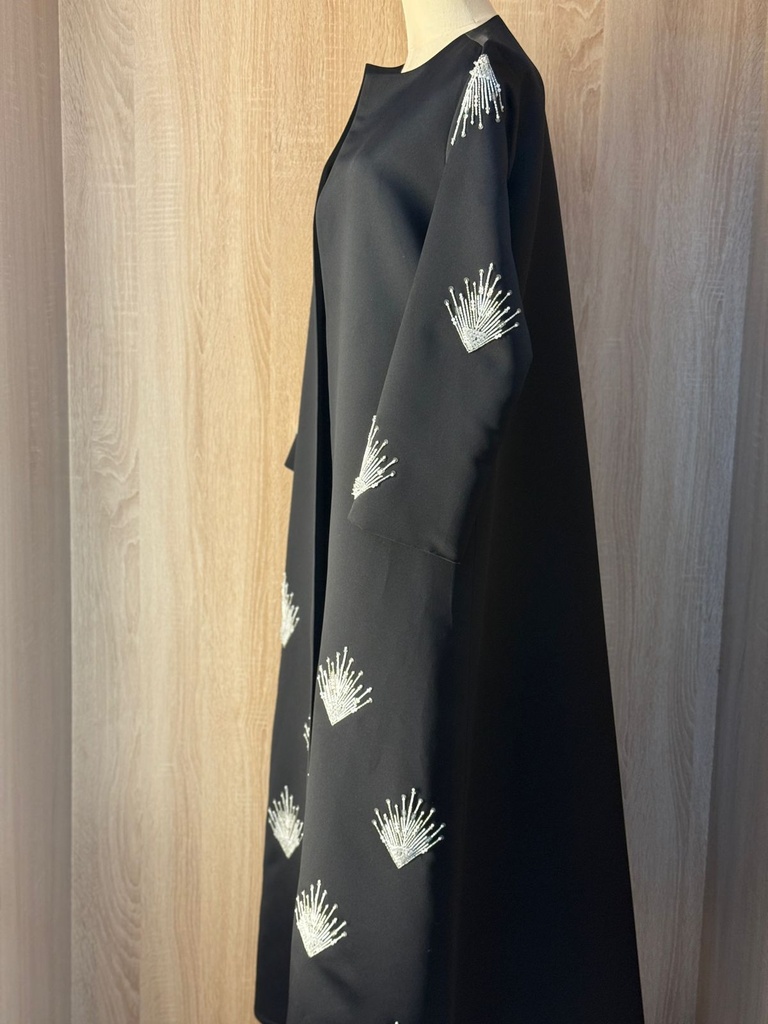 Stylish Black Classic Abaya 