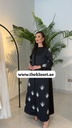 Stylish Black Classic Abaya 