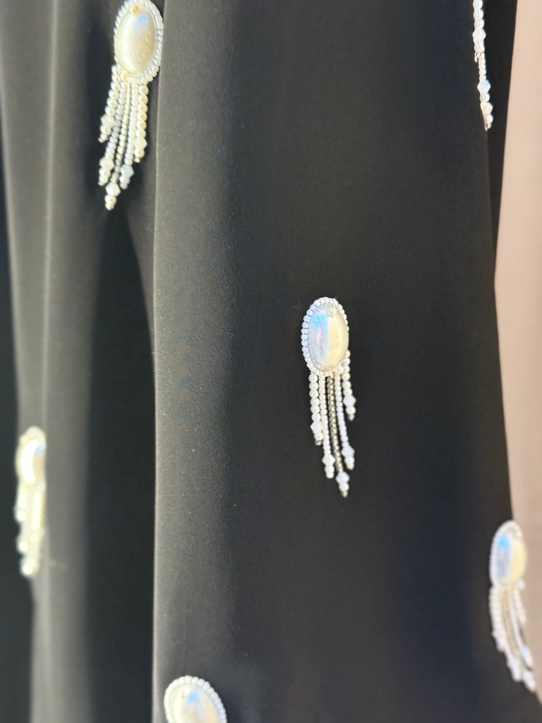 Pearl Tassel Abaya