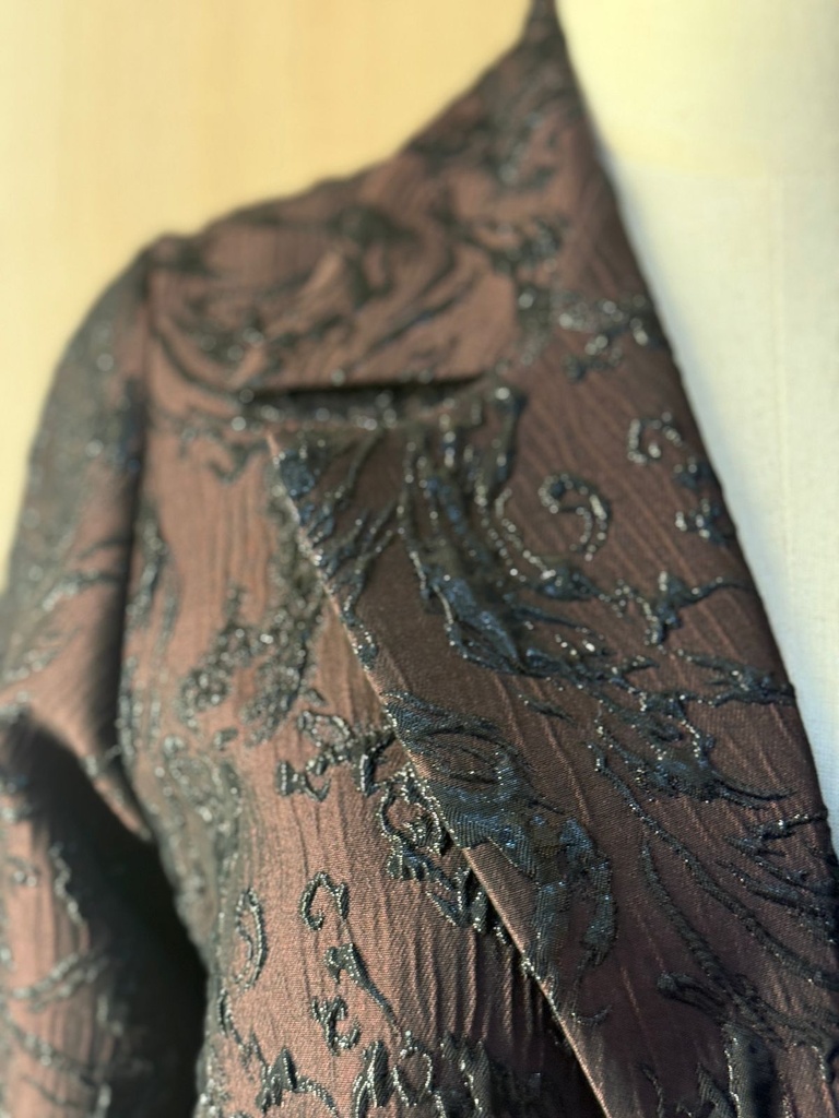 Luxury Jacquard Pattern Abaya
