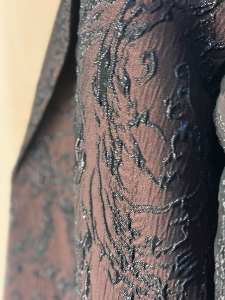 Luxury Jacquard Pattern Abaya