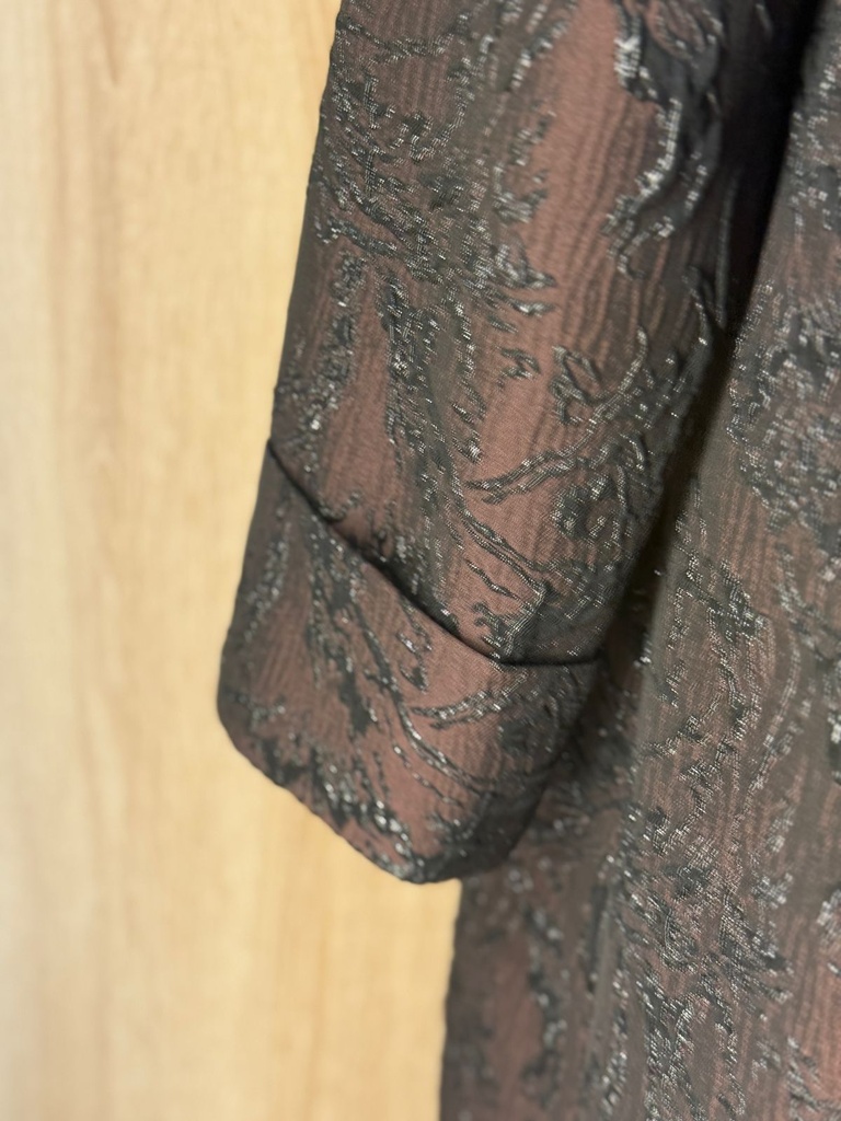 Luxury Jacquard Pattern Abaya