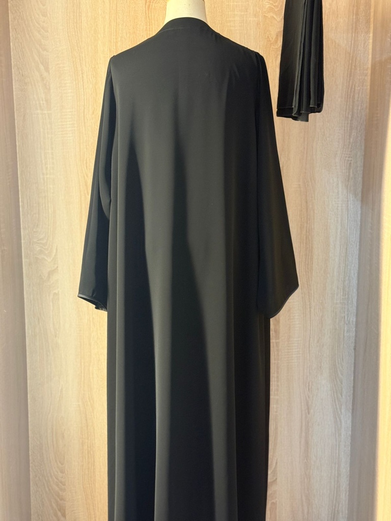 Classic Black Abaya