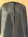 Black Abaya With Beaded Details