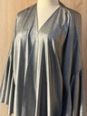 Metallic Silver Abaya