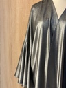 Metallic Silver Abaya