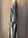Metallic Silver Abaya