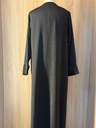 Classic Black Crepe Abaya