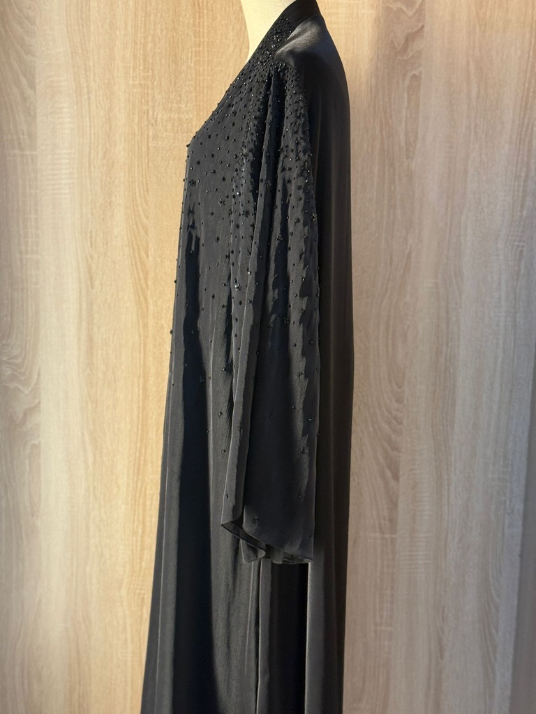Beaded Black Luxe Abaya
