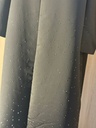 Charming Black Abaya Adorned with Beautiful Beads  
