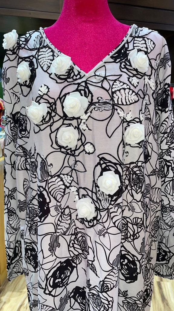 Elegant Floral Dress