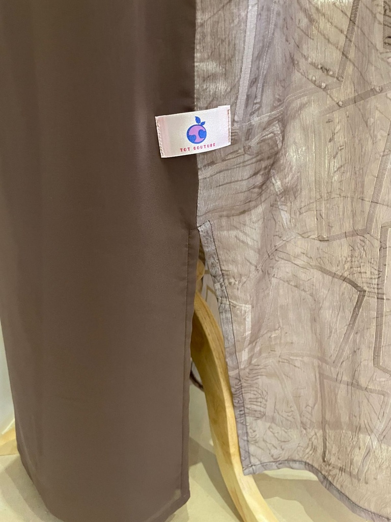 Beautifully Floral Handmade Beaded Dress