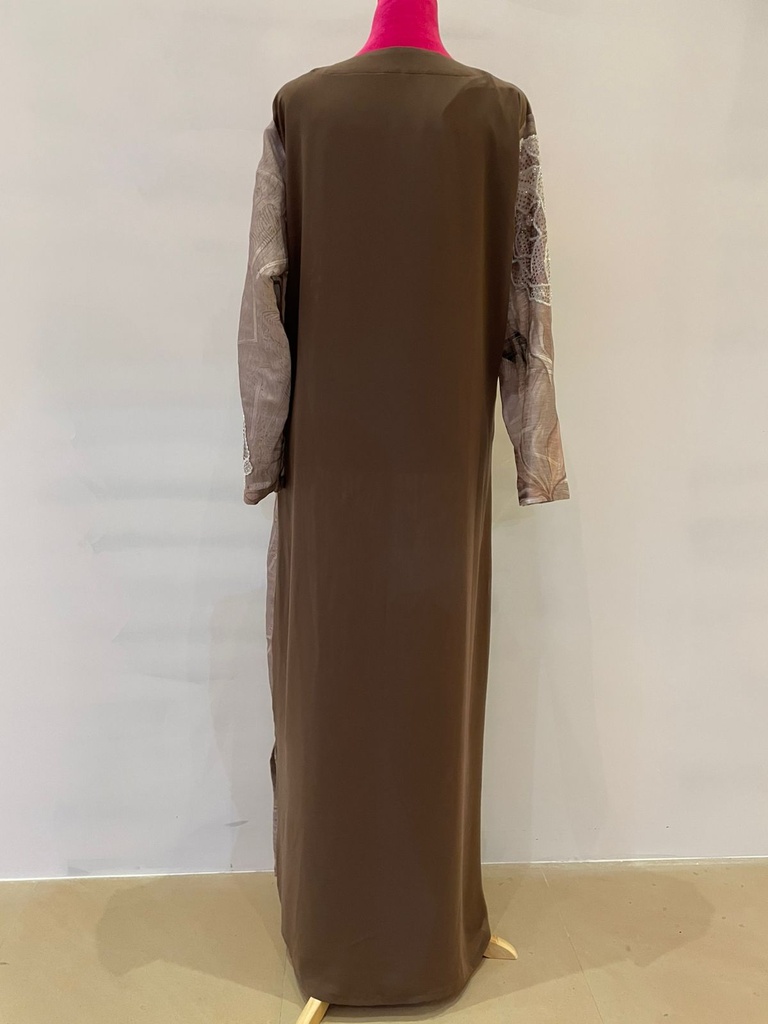 Beautifully Floral Handmade Beaded Dress