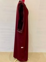 Chic Velvet In Maroon Abaya