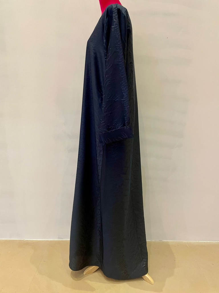 Pearl Button Detail Abaya 