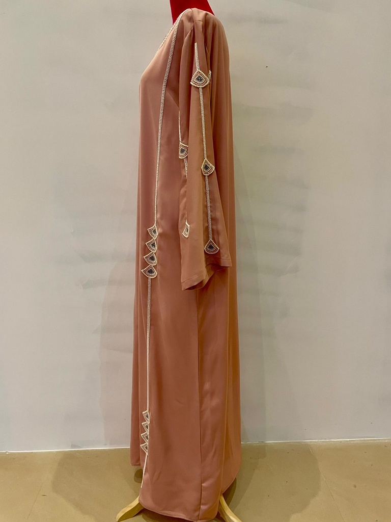 Pearl and Crystal Embellishment Dress