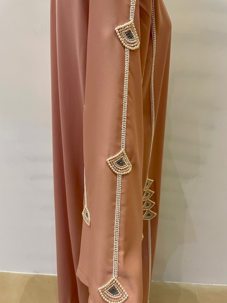 Pearl and Crystal Embellishment Dress