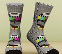 Unisex Retro-Style Mid-Calf Socks