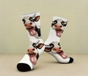 Quirky Cow-Themed 3D Printed Sock Designs