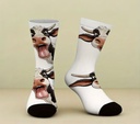 Quirky Cow-Themed 3D Printed Sock Designs