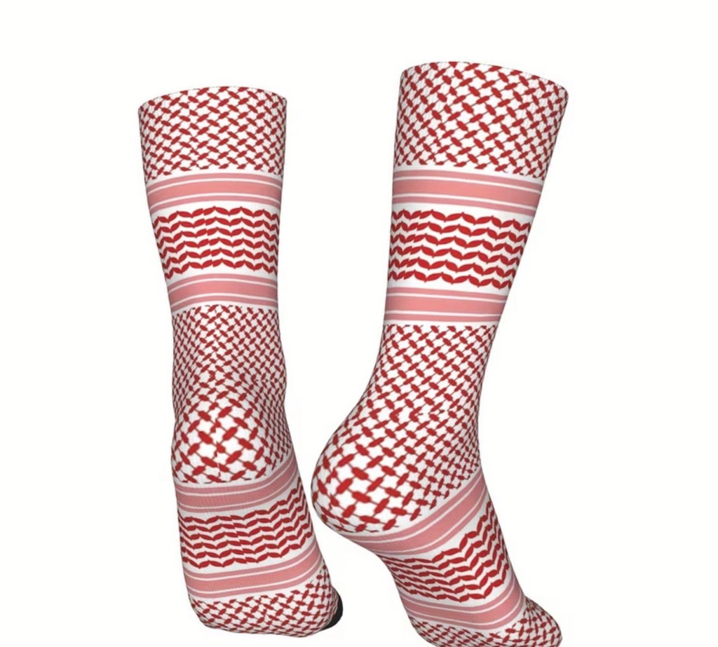 Men’s Kufiya Print Socks