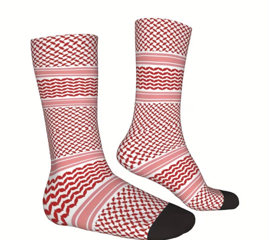 Men’s Kufiya Print Socks