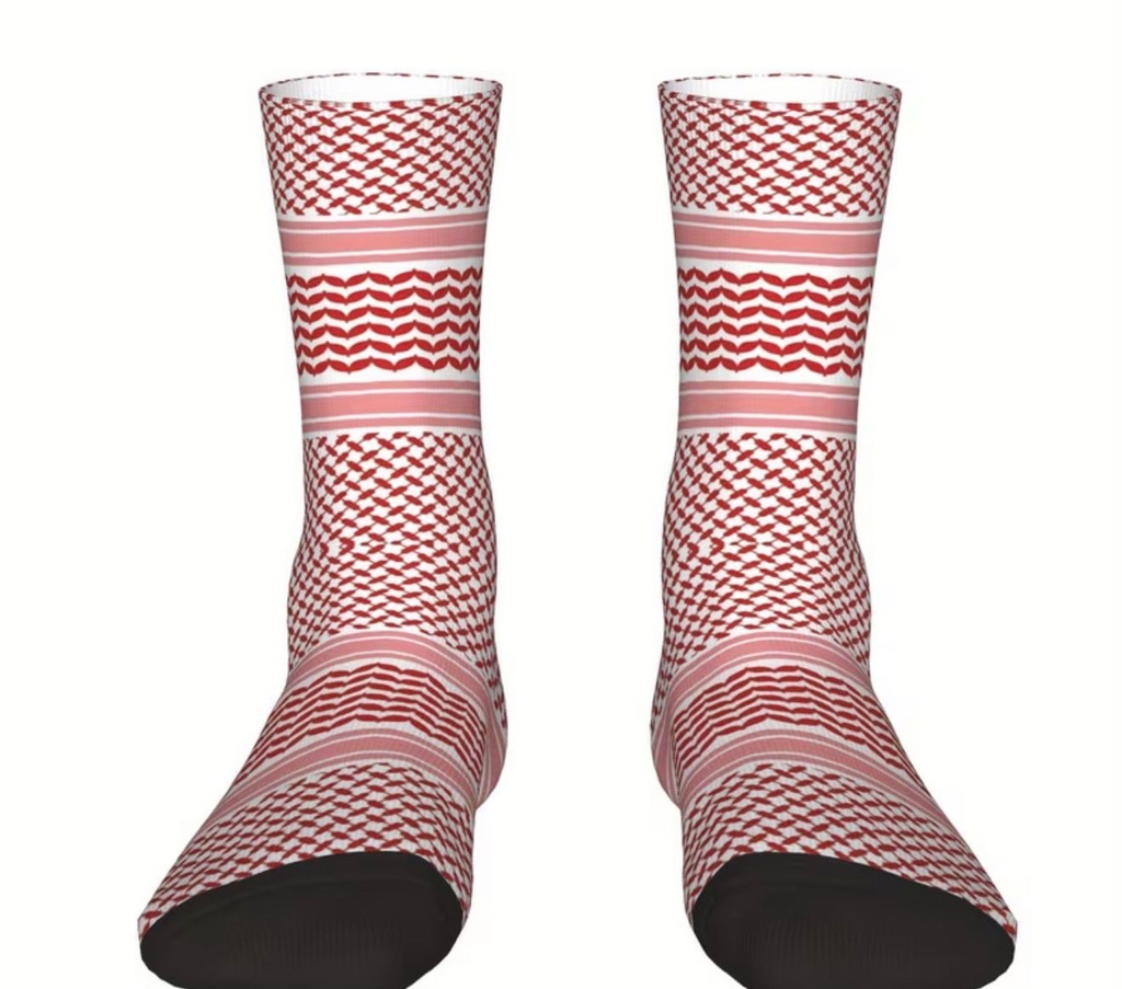 Men’s Kufiya Print Socks