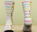 Unisex Weekly Face Print Socks