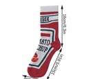 Novelty Socks - Realistic Tomato and French Fries Design