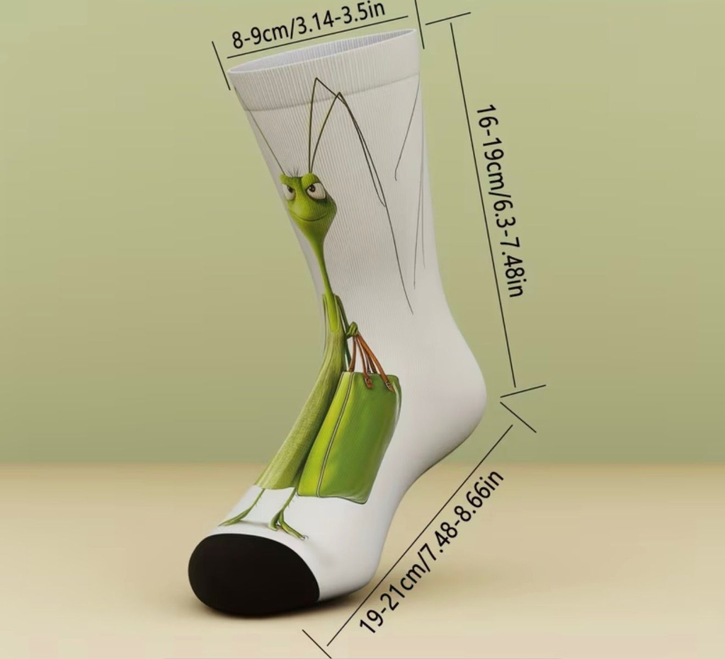 3D Animal Patterned Socks 