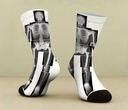 Skeleton Print Socks
