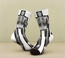 Skeleton Print Socks