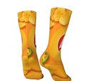 Elegant Socks Showcasing Lays Chips Artwork 