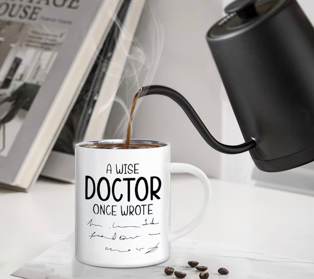 Wise Doctor Logo Mug