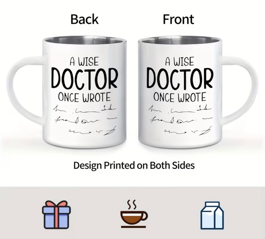 Wise Doctor Logo Mug