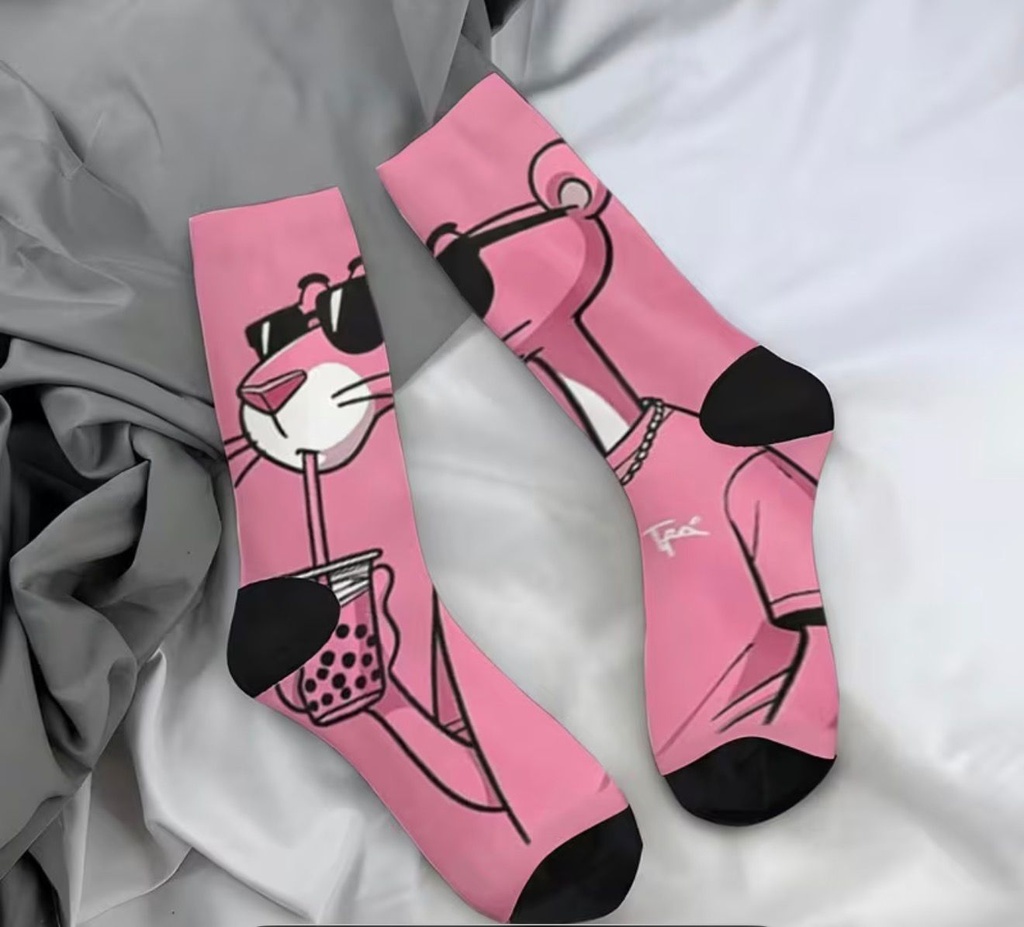 Unique Socks in Pink