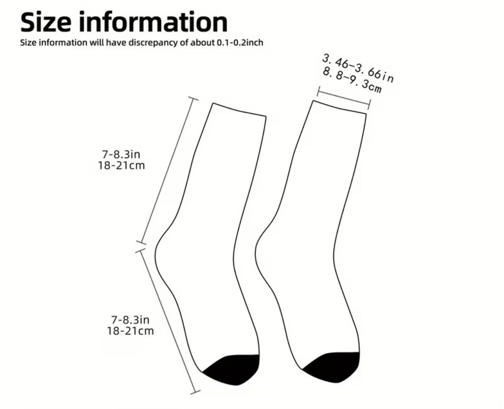 Mid-Calf Socks With EKG And Stethoscope Motif