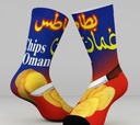 Chips Oman Inspired Luxury Print Socks