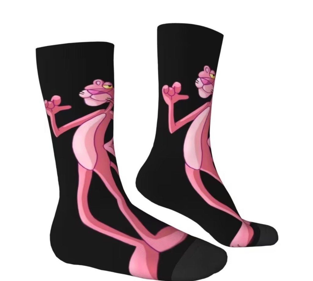 Fluffy Pink Cat Tail Socks 