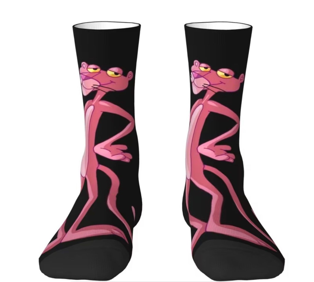 Fluffy Pink Cat Tail Socks 