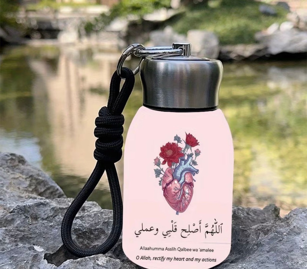 Double-Wall Vacuum Insulated Steel Tumbler with Travel Cup