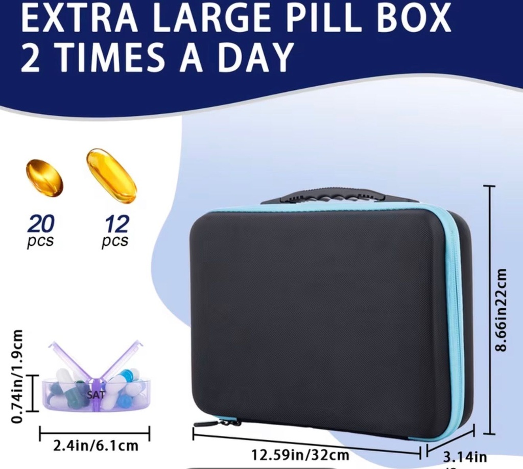 Portable Medication Organizer