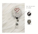 Rhinestone Nurse ID Badge  