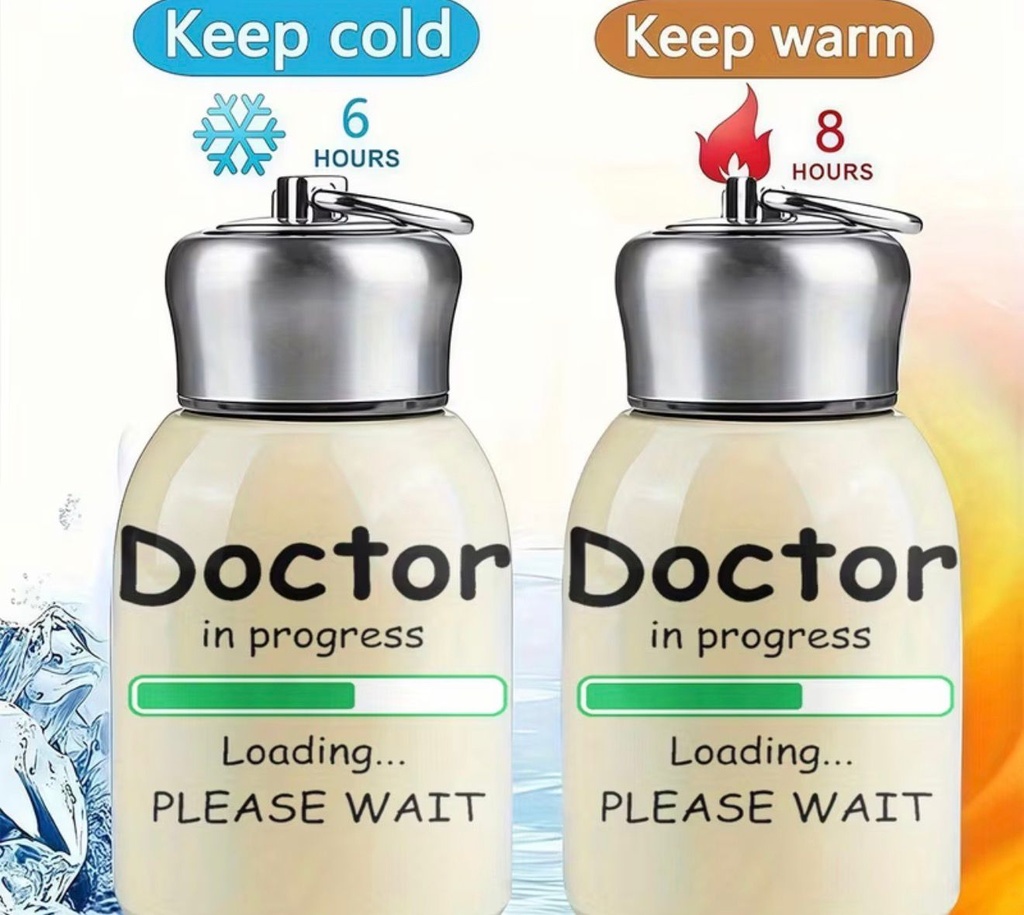 Stainless Steel Travel Mug with Handle