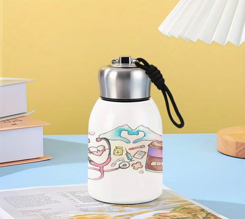 Healthcare-Inspired Stainless Steel Tumbler