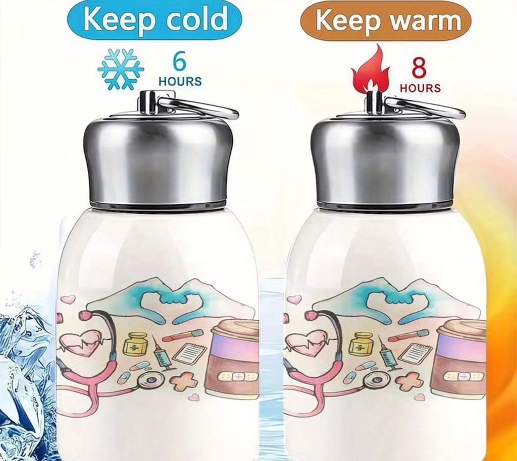 Healthcare-Inspired Stainless Steel Tumbler