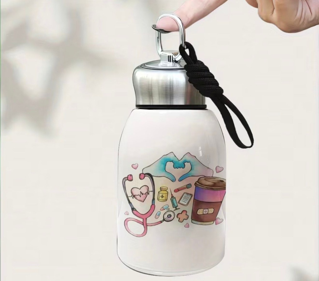 Healthcare-Inspired Stainless Steel Tumbler