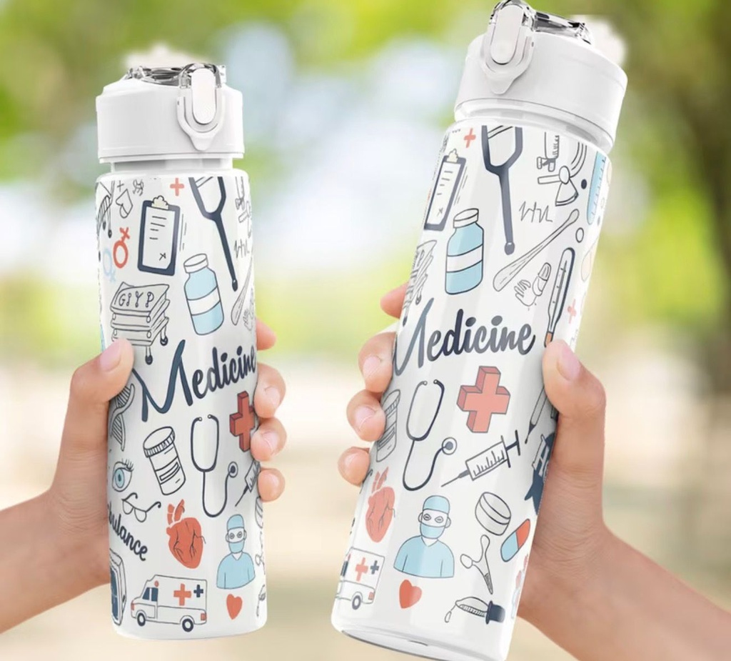 Medical Theme Stainless Steel Tumbler