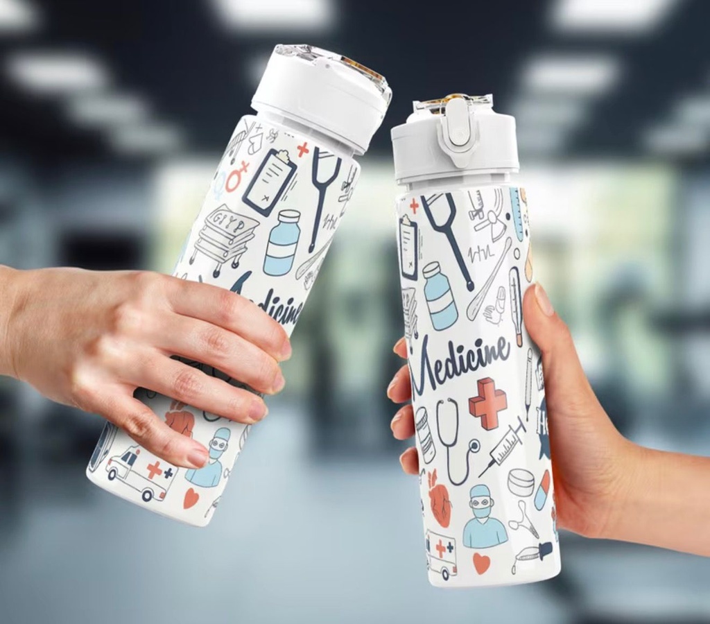 Medical Theme Stainless Steel Tumbler