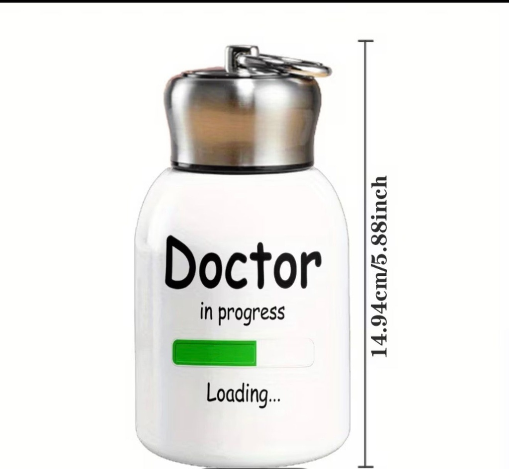 Steel Tumbler With Doctor Progress Bar & Loading Icon